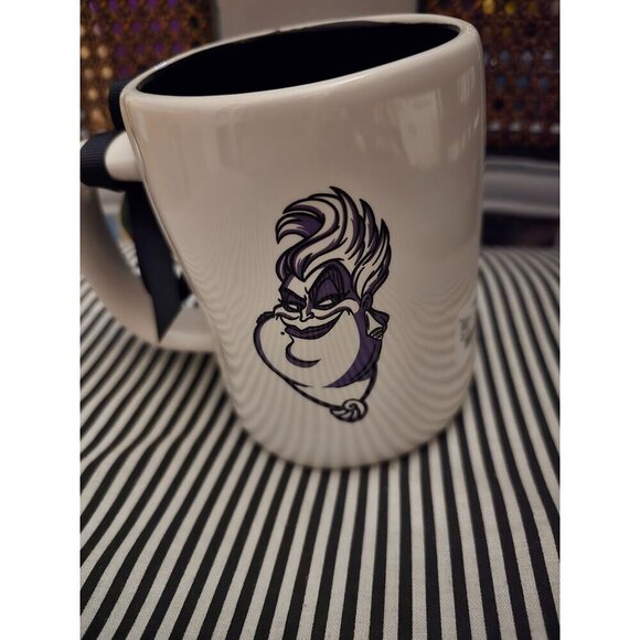 NWT Rae Dunn Disney Villains Poor Unfortunate Souls Ursula Mug The Little Mermai - Picture 11 of 12